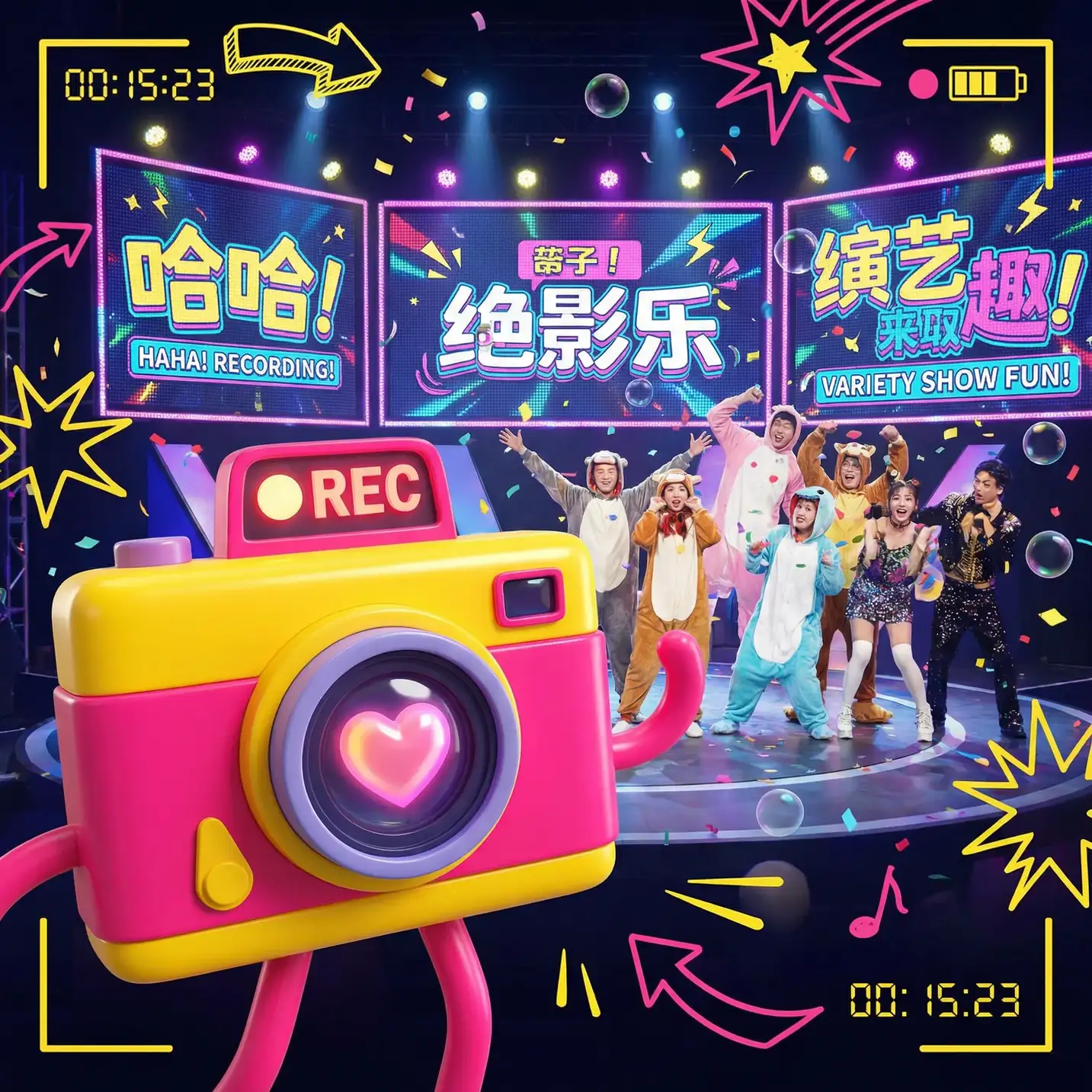 天海翼 百度影音 游戏环节高能瞬间